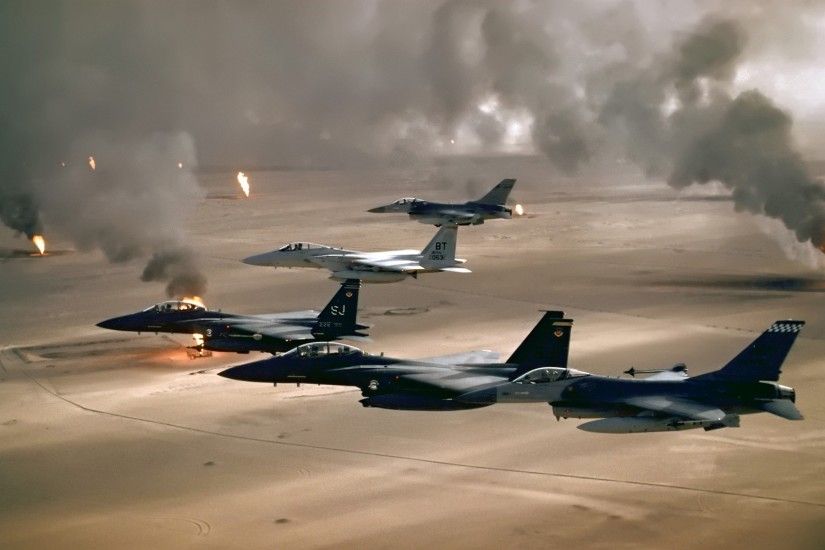 Desert Storm Wallpaper Military Aircrafts Planes
