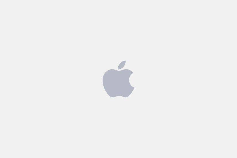 Minimal Apple Logo Wallpaper