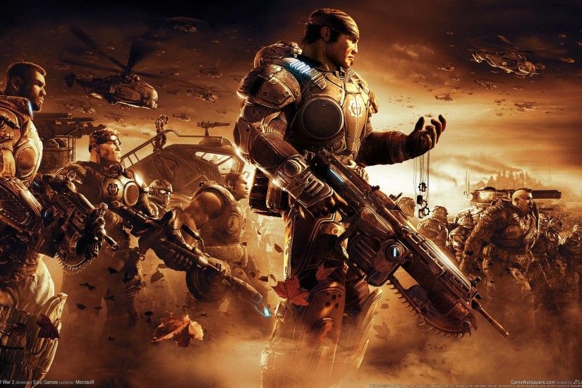 22+ Awesome 3D Game Wallpapers – Gears of War - Downloads - TechMynd