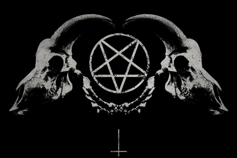 General 1920x1080 skull Satan pentagram demon