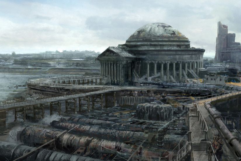 See the World's End with These Wallpapers of Dystopian Ruins
