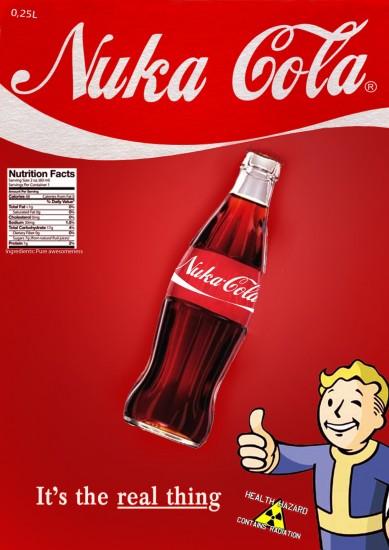 Nuka Cola Poster by PearField Nuka Cola Poster by PearField