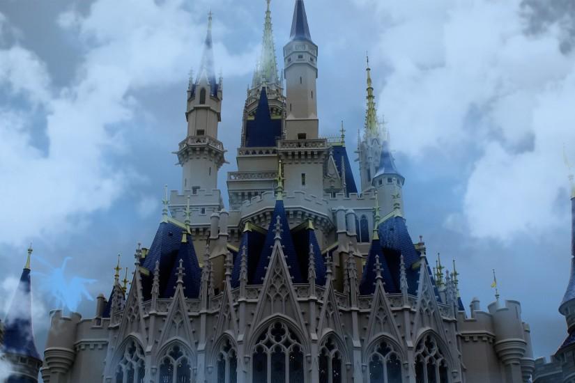 Cinderella Castle, Disneyland wallpaper 2560x1440 jpg