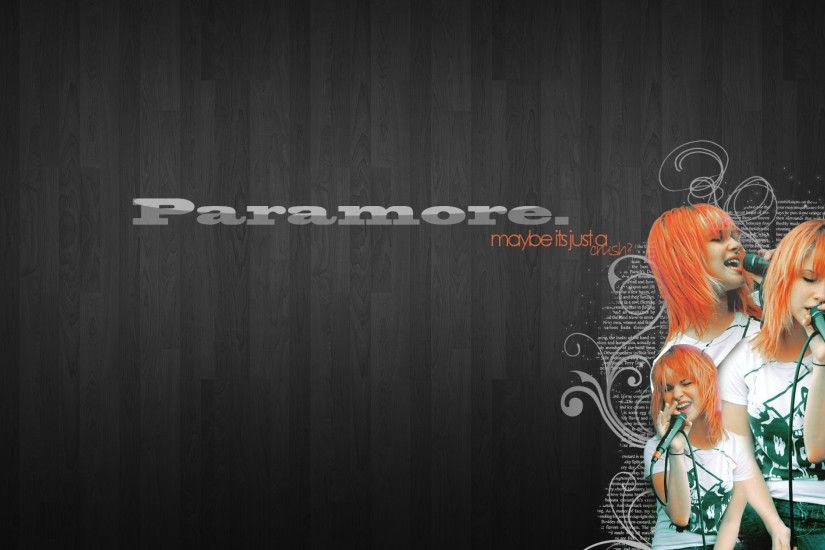 3840x2160 Wallpaper paramore, background, name, girl, red