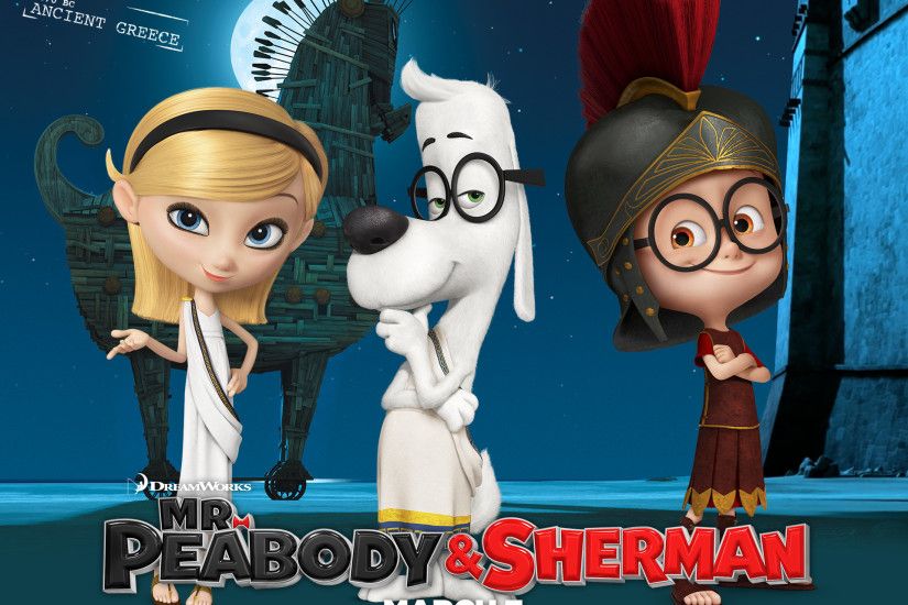 Mr. Peabody and Sherman in Ancient Greece wallpaper - Click picture for  high resolution HD wallpaper