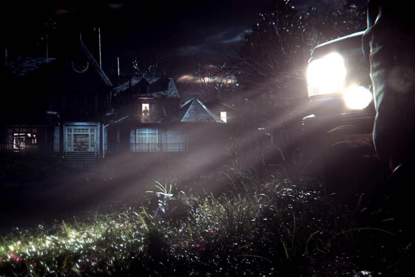 Resident Evil 7: Biohazard Car Lights 1920x1080 wallpaper