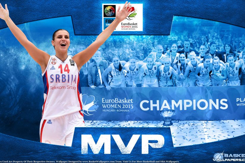 Ana Dabovic 2015 Eurobasket MVP Wallpaper