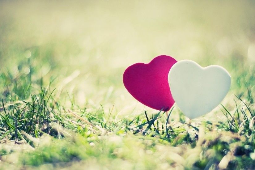 Love Couple Hd Wallpapers 1080P Download Wallpaper 1920X1080 Heart, Grass,  Couple, Fabric Full