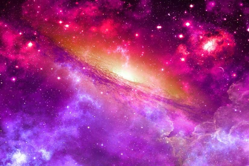 pink blue and purple galaxy wallpaper mobile with high resolution wallpaper  desktop on dreamy & fantasy