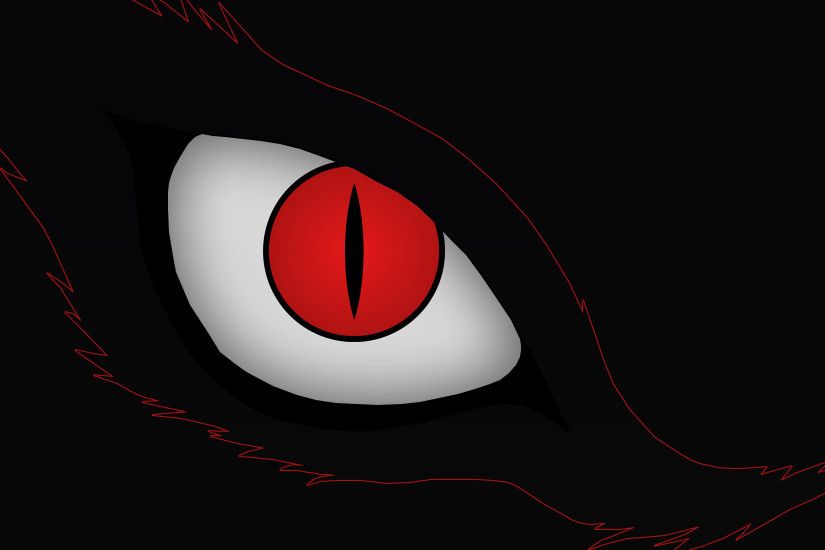 ... Kyuubi (Nine Tails Demon Fox)'s Eye Wallpaper by CELL-MAN