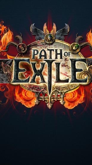 2160x3840 Wallpaper path of exile, mmo, game, online, map