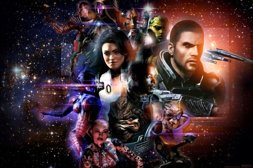 Mass Effect 3 Characters Wallpaper