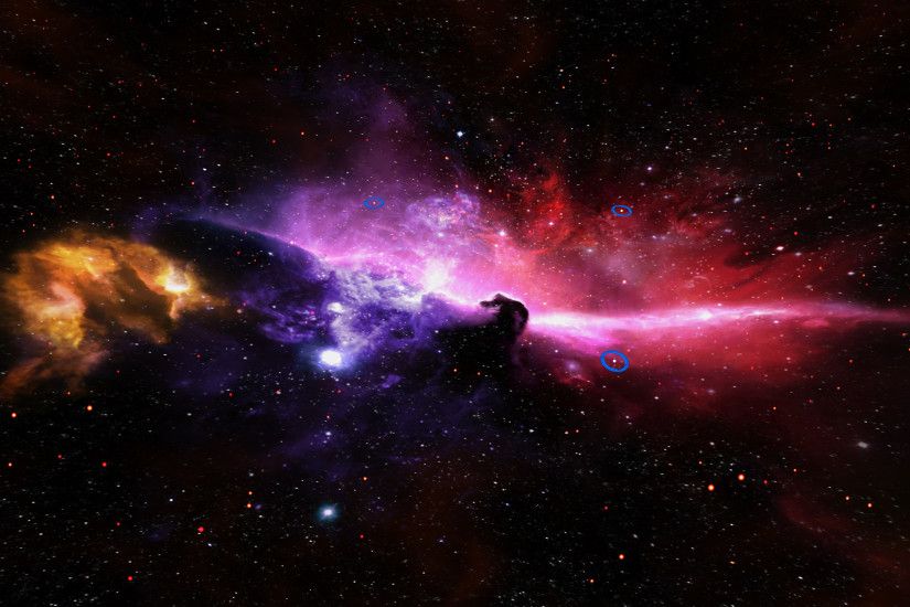 Horse Nebula HD Desktop Wallpaper