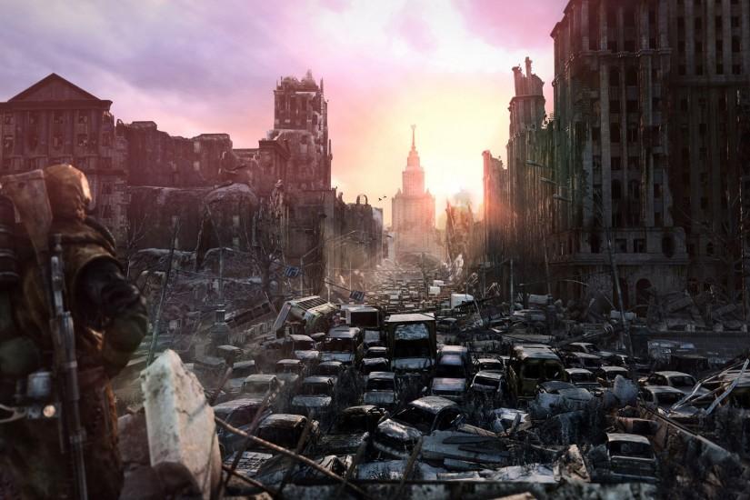 Light video games ruins destruction last apocalypse metro video games metro  last light wallpaper | 2560x1600 | 15469 | WallpaperUP