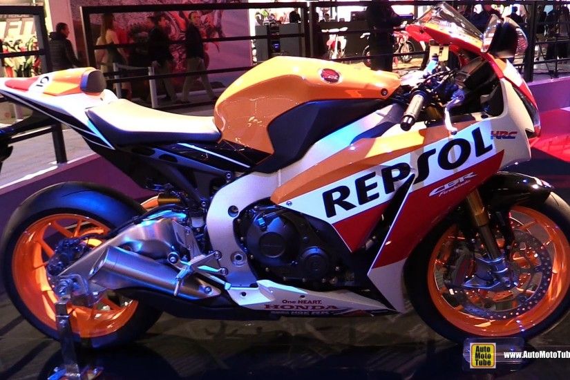 2015 Honda CBR1000RR Fireblade SP Repsol - Walkaround - 2014 EICMA Milan  Motorcycle Exhibition - YouTube