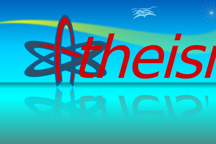 Atom Of Atheism Wallpaper 10by16
