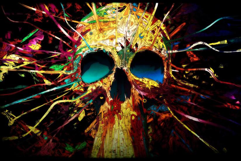 Colorful Skull Wallpapers Photo Free Download Wallpapers Background  2880x1800 px 6.76 MB 3d & abstract Other