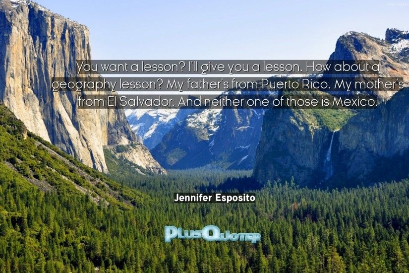 Download Wallpaper with inspirational Quotes- "You want a lesson? I