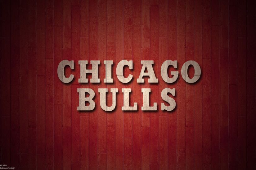 ... NBA 2017 Chicago Bulls hardwood logo desktop wallpaper