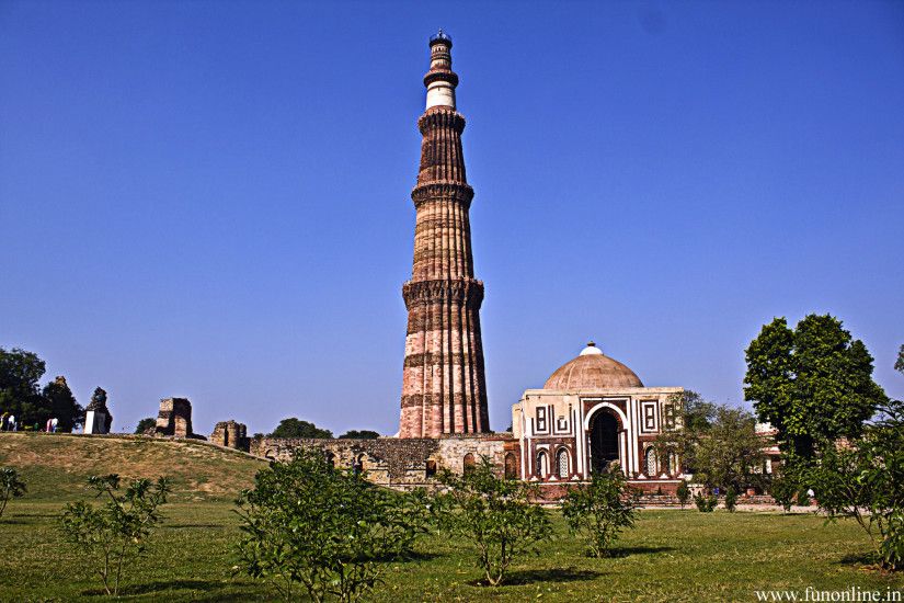 Qutub Minar in Delhi, India