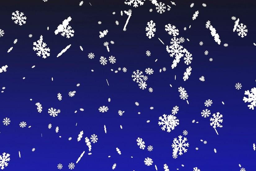 Decorative blue Christmas background with snowflake Motion Background -  VideoBlocks