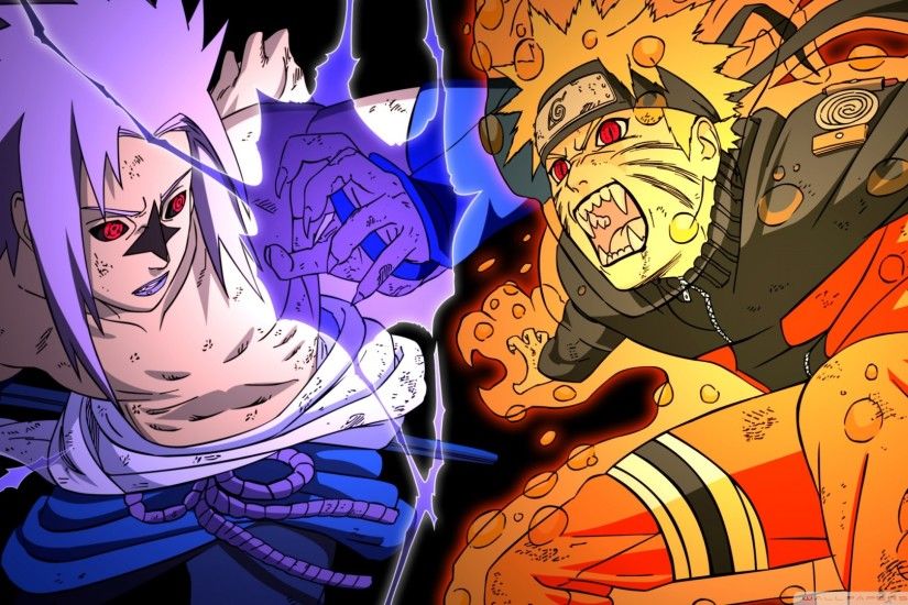Sasuke and Naruto Wallpaper ·① WallpaperTag