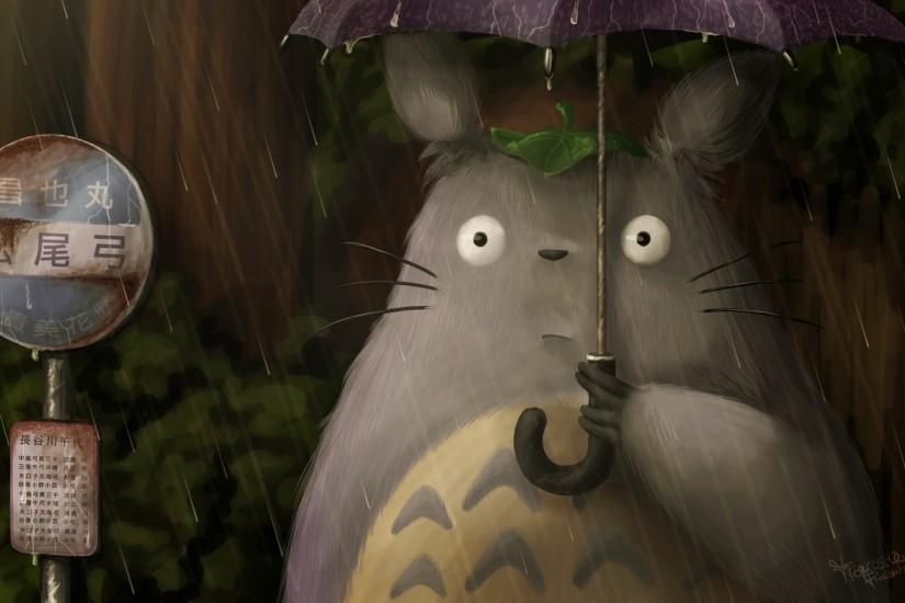 Anime Cartoon My Neighbor Totoro