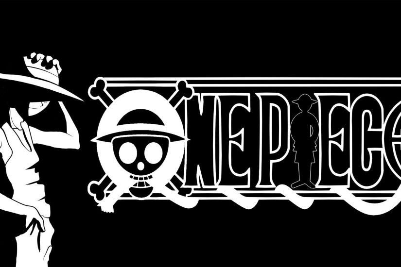One Piece Black And White Anime Wallpaper For Desktop Wallpaper Res: Added  on April 09 Tagged : Wallpaper And White Piece at MoshLab Wallpaper