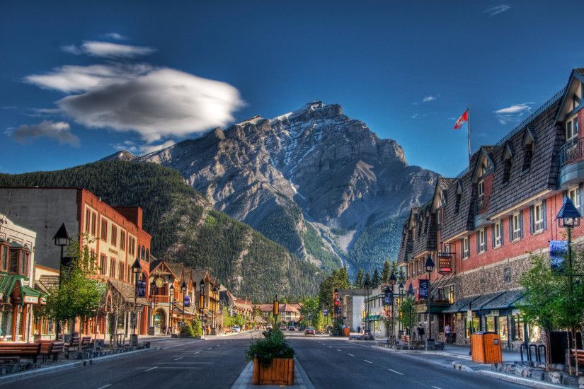 Photography Place Banff Canadian Rockies Wallpaper