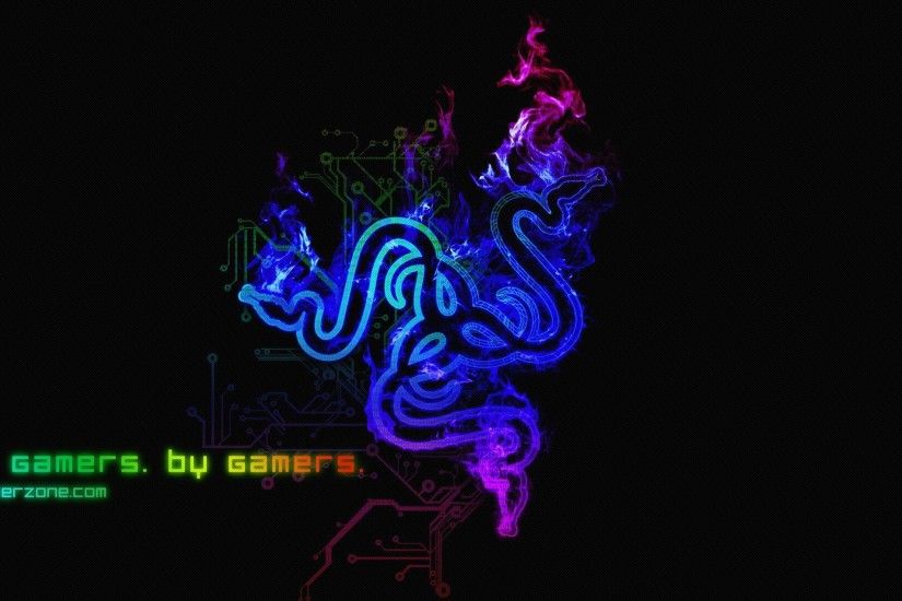 Razer, Video Games, PC Gaming, Simple Background, Simple Wallpapers HD /  Desktop and Mobile Backgrounds