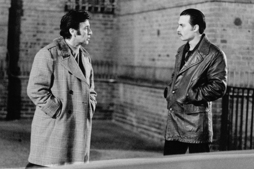 Johnny Depp/Al Pacino images johnny-depp-and-al-pacino-in-donnie-brasco--1997  HD wallpaper and background photos