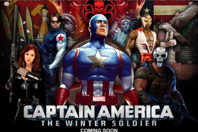 Captain America: The Winter Soldier wallpaper 1920x1080 Full HD