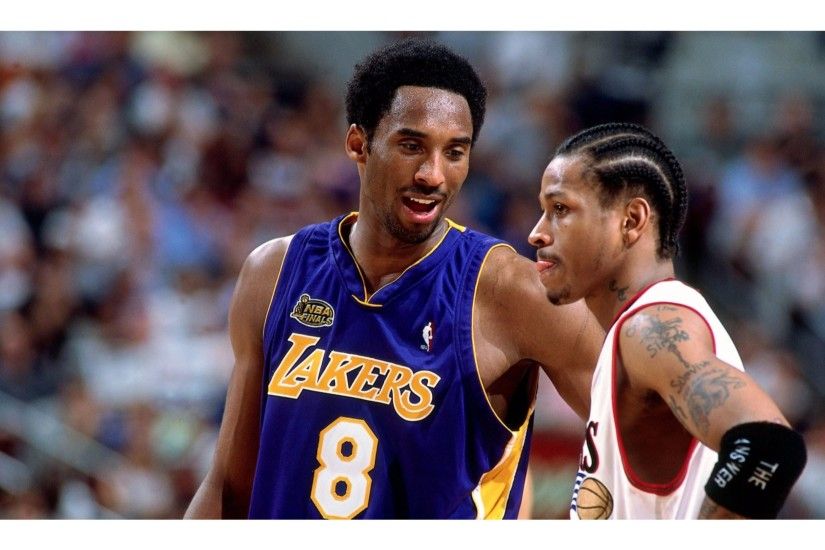 Iverson and La Lakers Kobe Bryant 4K Wallpaper