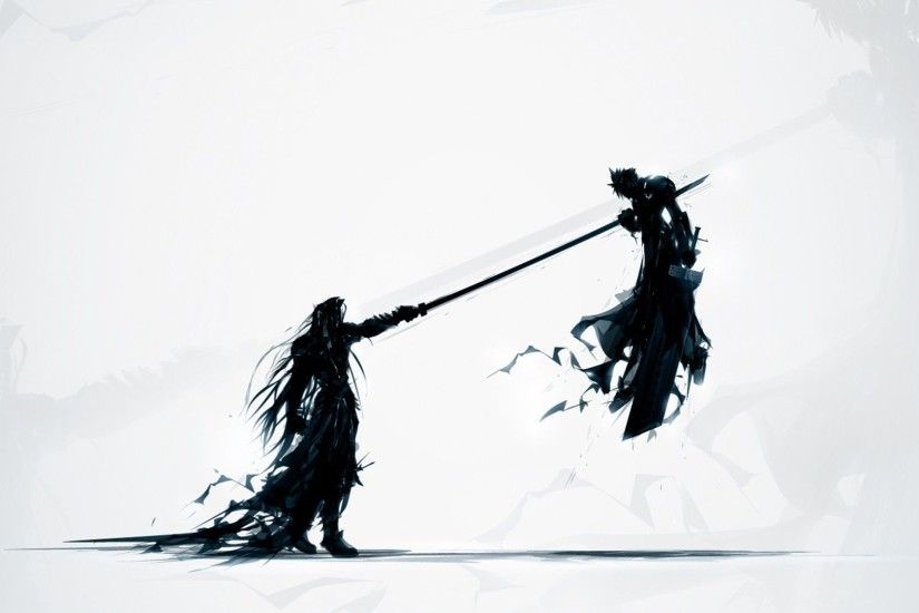 Cloud Strife and Sephiroth - Final Fantasy HD Wallpaper 1920x1080