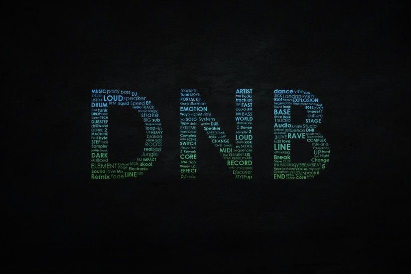 DnB Typography HD and Wide Wallpapers. Drum n ...