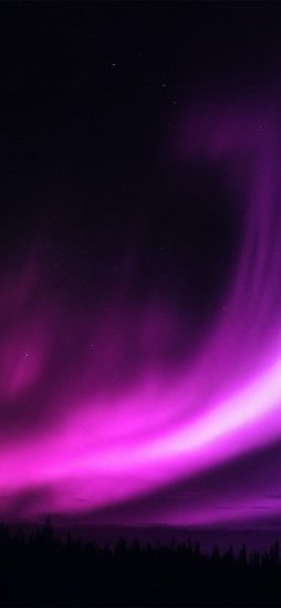 iPhoneXpapers.com | iPhone X wallpaper | my94-aurora-purple -night-sky-beautiful
