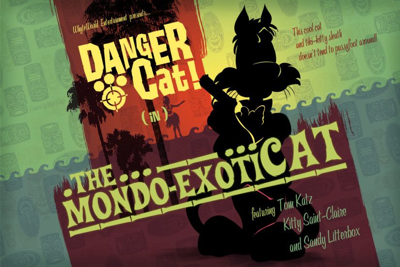 ... the MONDO EXOTIcat wallpaper 1920 by DC-Tiki