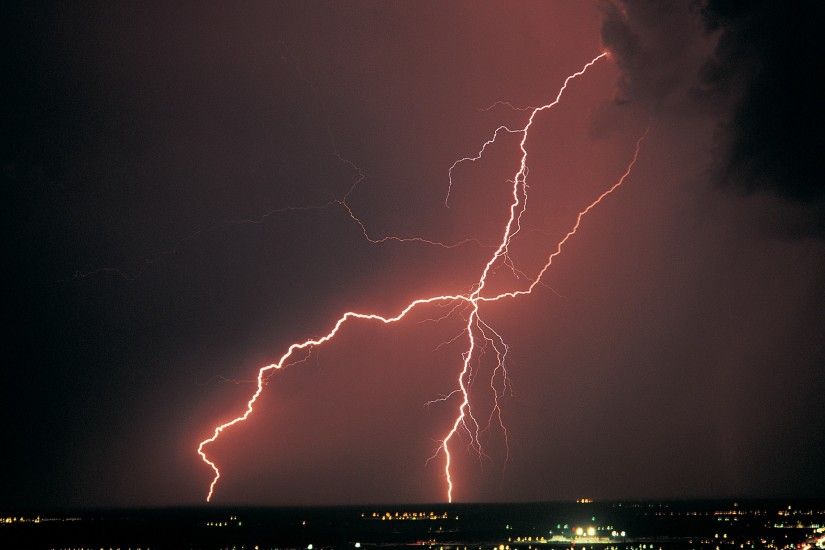 lightning, Storm, Nature, Landscape Wallpaper HD