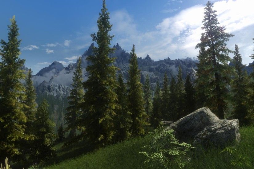 The Elder Scrolls V: Skyrim, Landscape Wallpapers HD / Desktop and Mobile  Backgrounds
