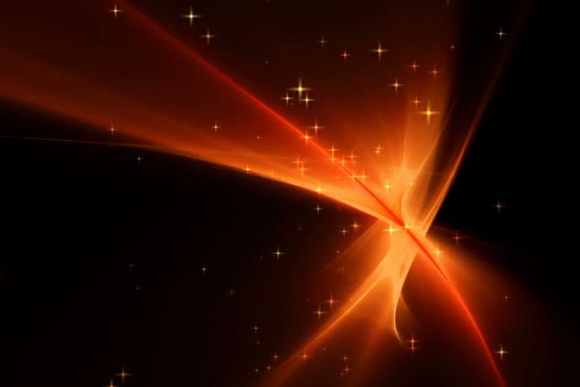 Festive Background with Twinkling Stars, Red Stream, Dynamic Motion -  Dynamic red motion with