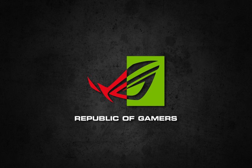 Republic of Gamers NVIDIA Wallpaper by biosmanager Republic of Gamers  NVIDIA Wallpaper by biosmanager
