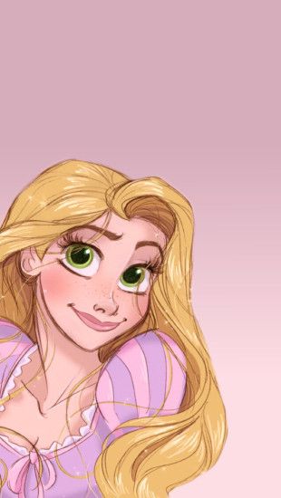 Disney princess art Â· disneyledolls: “// I made some Rapunzel wallpapers  from the wonderful artwork of Princekido