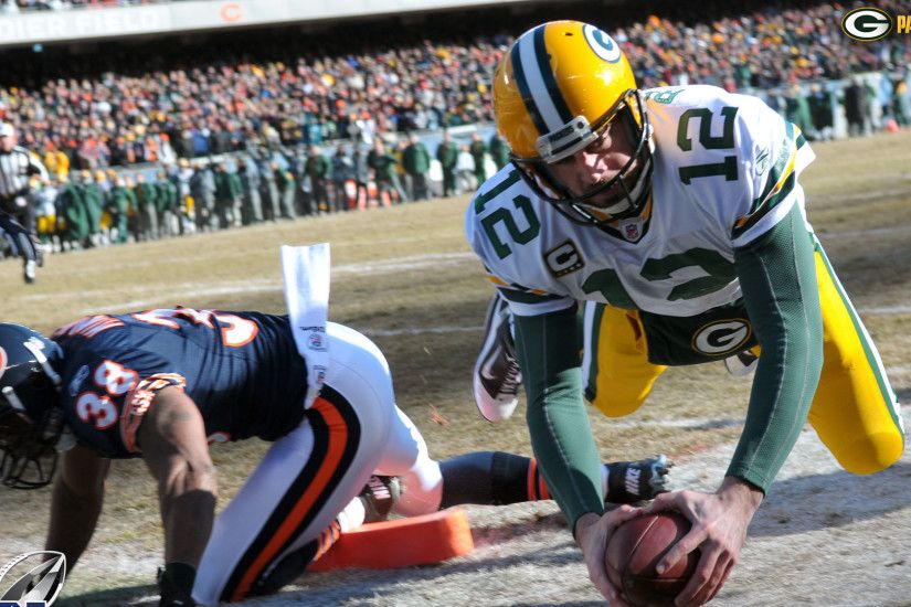 nfl green bay packers qb aaron rodgers touchdown