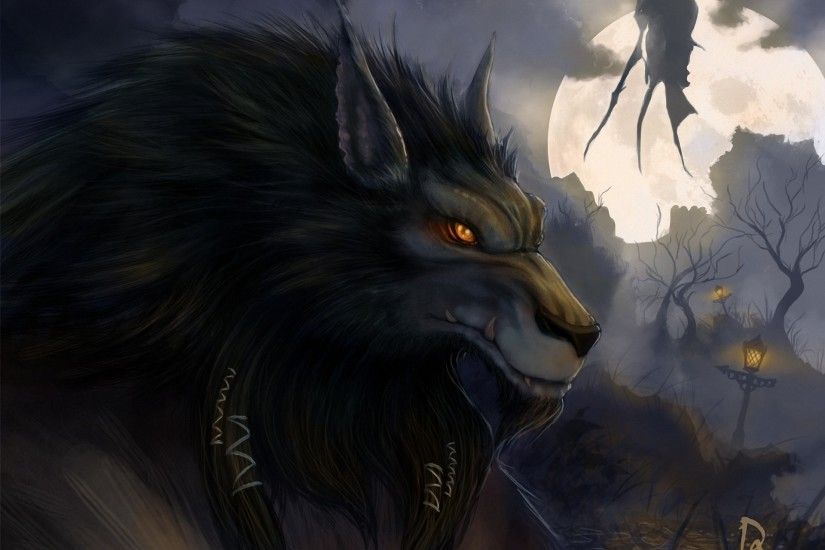 Video Game - World Of Warcraft Werewolf Halloween Dark Horror Wallpaper