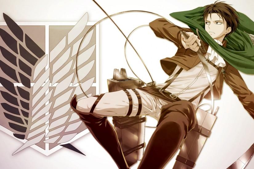 Attack on Titan Levi Wallpaper by welterz
