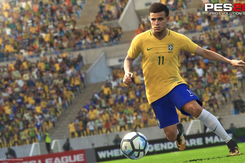 To celebrate his announcement as an Ambassador, Coutinho will also be the  cover star on the Brazilian Package of PES 2018.