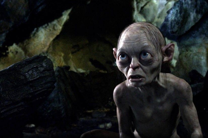 Lord of The Rings Gollum With Ring - wallpaper.
