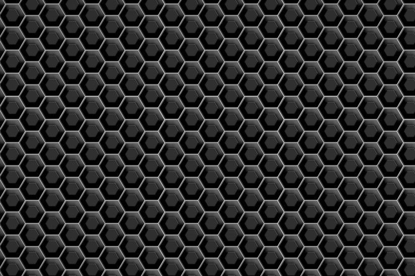 ... black hexagons HD Wallpaper 2880x1800