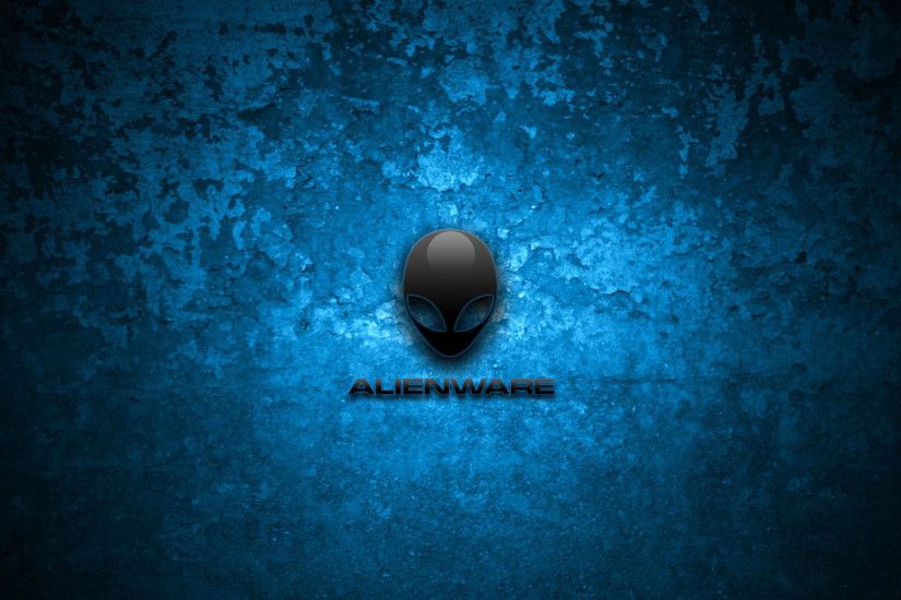 Alienware Logo Dark Blue 42 HD Wallpaper