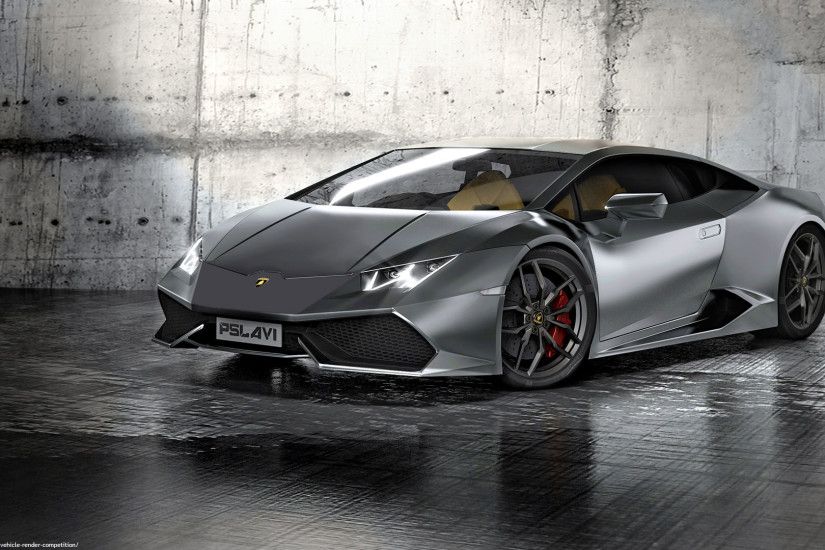 Lamborghini Huracan Black Wallpaper